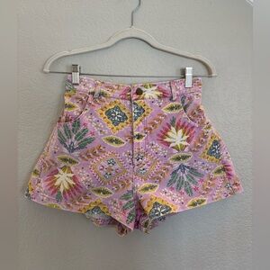 Tallow floral print shorts